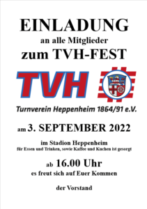 Read more about the article Einladung zum Sommerfest des TV Heppenheim