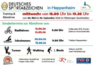 Sportabzeichen 2026